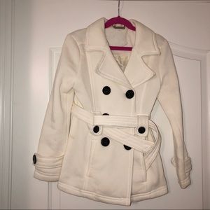 Off White Girl Peacoat